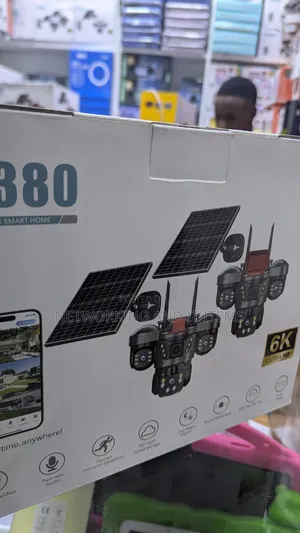 V380 Solar WiFi Camera yenye Lensi 3