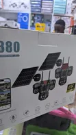 V380 Solar WiFi Camera yenye Lensi 3 - 1