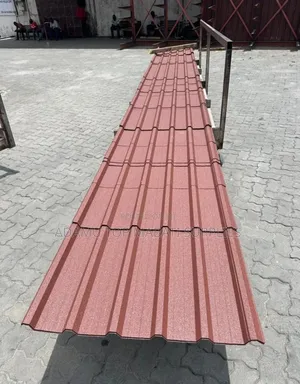 Wide Back Roofing Sheet - Brick Red
