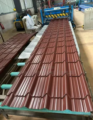 Versatile Brick Red Tile-Patterned Roofing Sheet