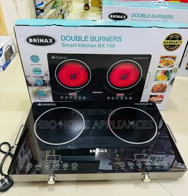 Brinax Infrared Cooker - Plate 2 za Umeme - 1