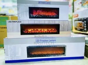 Changing Colour LED Fireplace Lantern