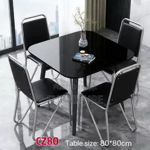 Brand New TOTO Square Dining Table with 4 Chairs