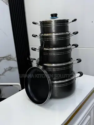 Royalty Non-Stick 5-Piece Cookware Set + Frypan