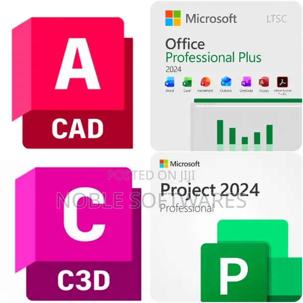 AutoCAD 2026 + Civil 3D + MS Office + Project Pro Lifetime - 1