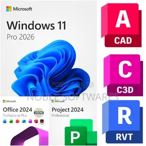 Windows 11 Pro + Autodesk & Office Suite 2026