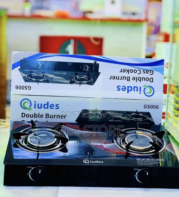 Brand New Double Burner Gas Stove - 1