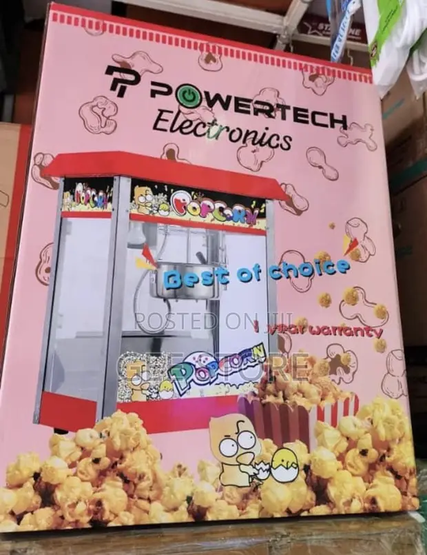 Power Tech Popcorn Machine - Brand New - 1