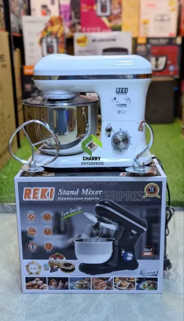 Reki Stand Mixer Multifunctional 3-in-1 6L - 1