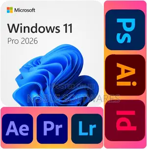 Windows 11 Pro 2026 + Adobe CC 2026 Suite