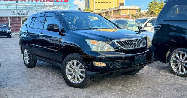 Toyota Harrier 2008 Nyeusi - 1