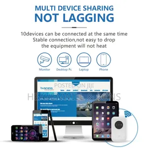 Universal 4G Pocket WiFi Router - 300Mbps, 10 Users, 10-Hour Battery