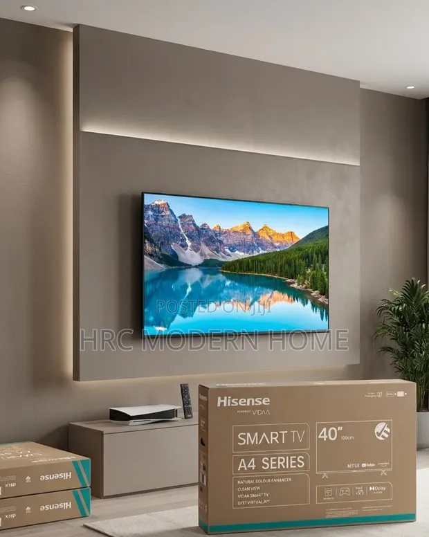 Hisense 40" A4 Series Smart TV (Vidaa OS) - Brand New - 1