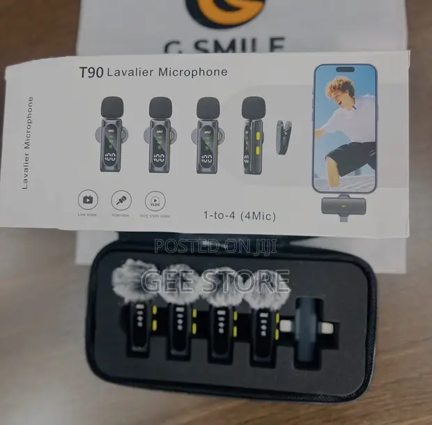 T90 Lavalier Microphone (4-in-1) - 1