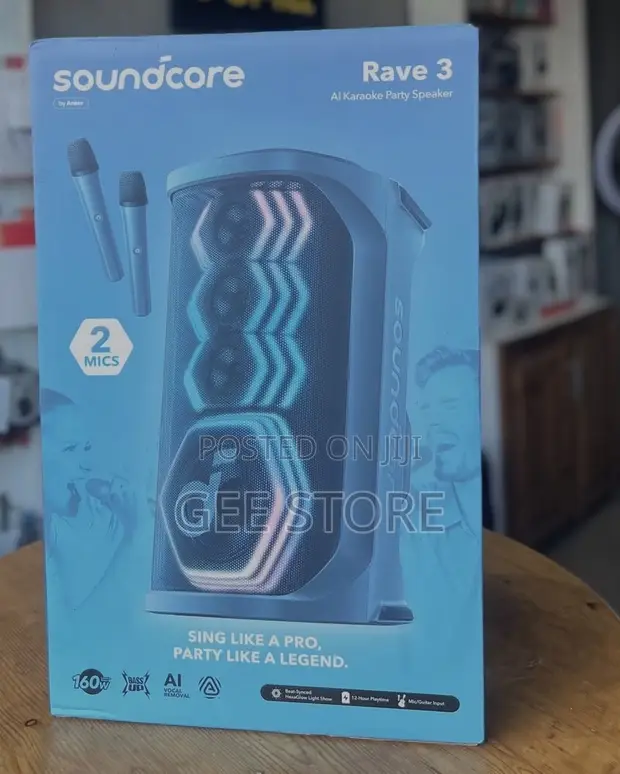 Soundcore by Anker Rave 3 Wireless Karaoke Speaker - 1