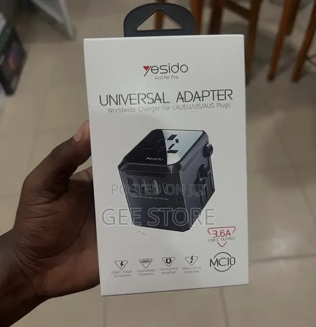 Yesido MC10 Universal Travel Adapter - 1