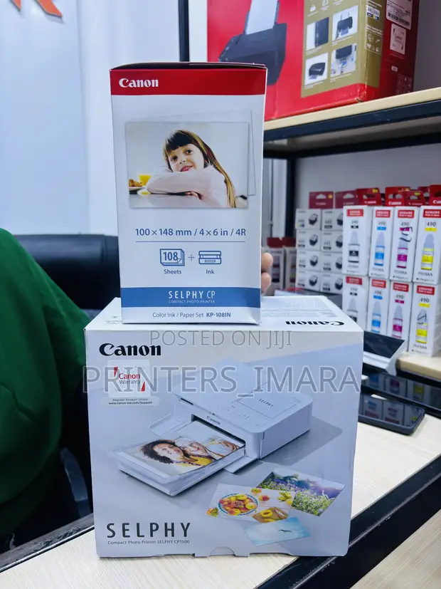 Canon Selphy CP1500 Compact Photo Printer - 1