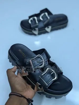 Louis Vuitton Men's Leather Sandals