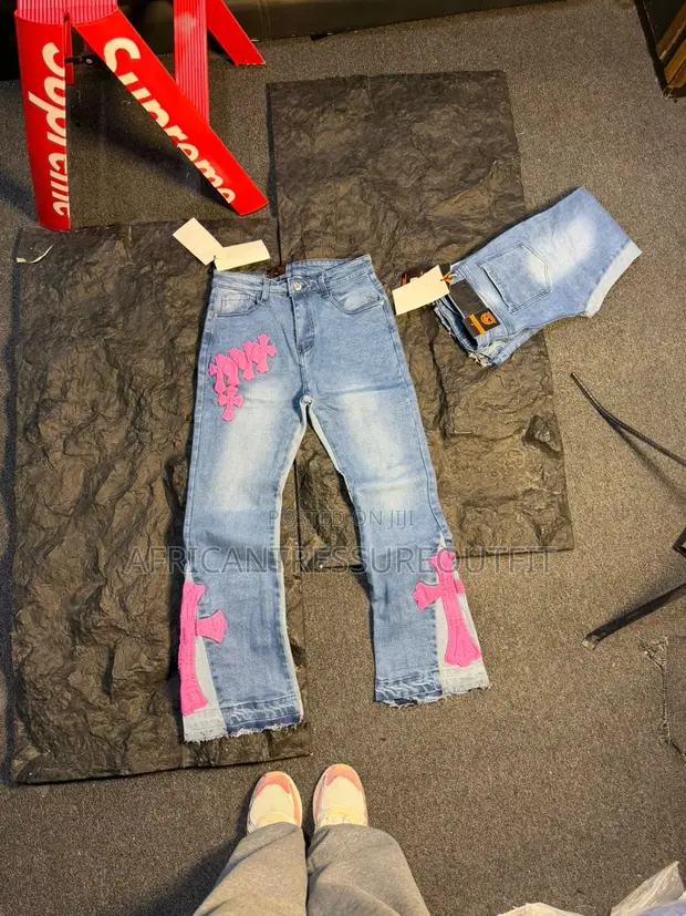 Balenciaga Wide Leg Jeans Collection - 1
