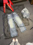 Nguo za Jinzi za Balenciaga Wide Leg - 2