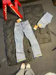 Mavazi ya Jeans za Zara Wide Leg - 4