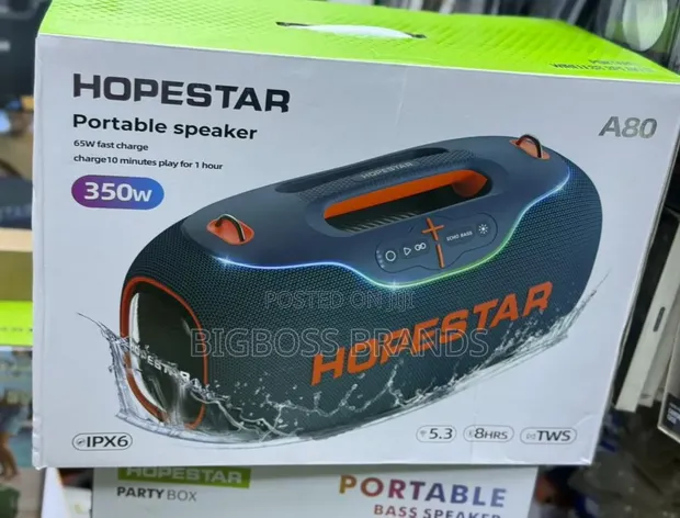 Hopestar A80 Portable Wireless Speaker 350W - 1
