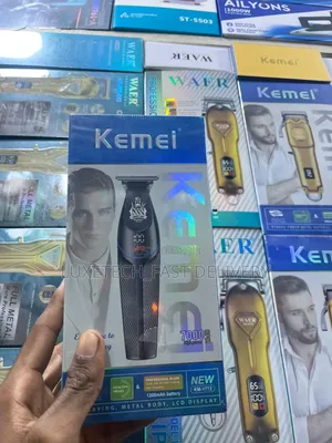 Kemei KM-1772 Rechargeable Hair Trimmer & Beard Shaver