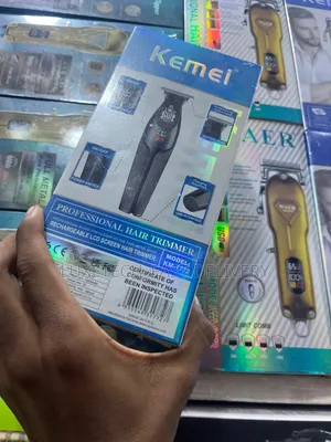 Kemei KM-1772 Hair Trimmer with LCD Display