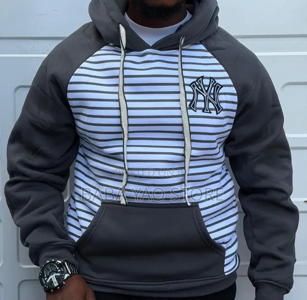 Hoodie Mpya ya Michezo ya Kiume ya Ubora wa Juu - 1