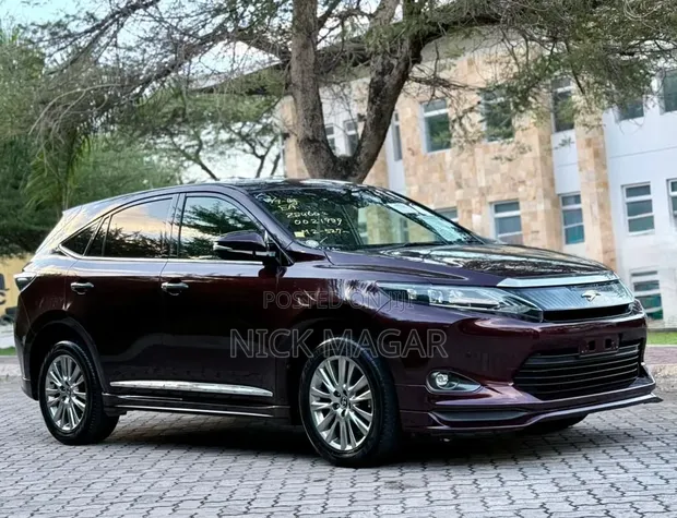 Toyota Harrier 2016 Maroon - 1