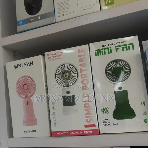 Mini Portable Rechargeable Fan - 1
