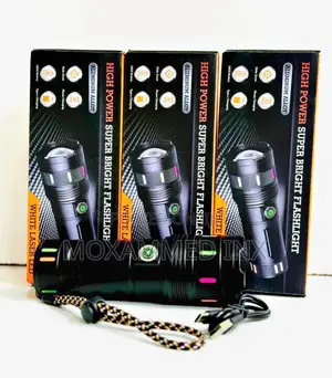 High Power Super Bright Flashlight with White Laser LED