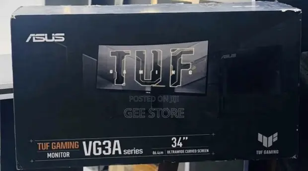 Asus TUF Gaming VG34VQL3A 34-inch Ultra-Wide Curved Monitor - 1