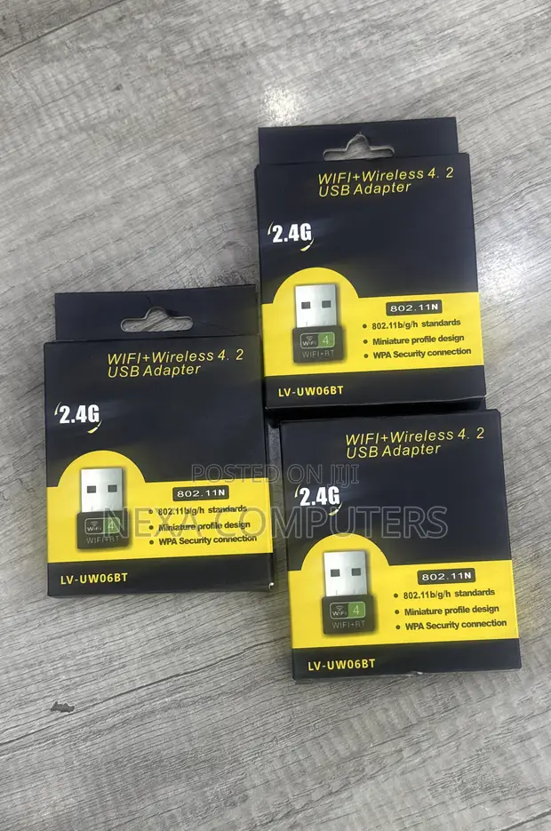 New Wifi Wireless 4.2 USB Adapter - 1