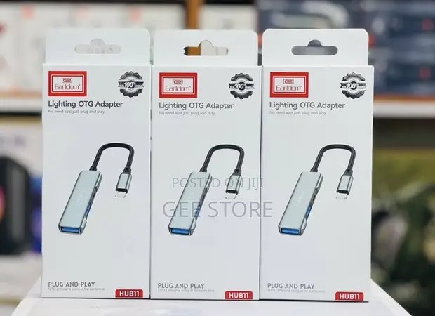 iPhone OTG Adapter and USB Hub - 1