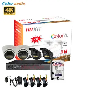 Hikvision 4K CCTV Camera System with Audio
