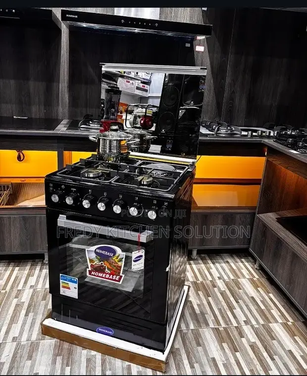 Homebase 60x60cm Gas & Electric Cooker HB-60W4G - 1