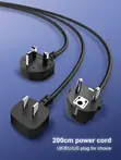 LDNIO SC3319 6-in-1 Power Socket Adapter Desktop Charger - 3