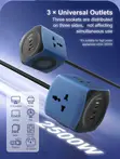 LDNIO SC3319 6-in-1 Power Socket Adapter Desktop Charger - 4