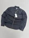 Zara Join Life Shati la Denim Lenye Mikono Mirefu - 4