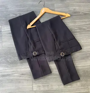 Adjustable Cotton Trousers - Men's Casual Pants