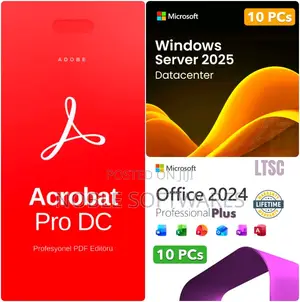Windows Server 2025 Data Center + Office 2024 (10 Servers)