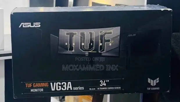 Asus TUF Gaming VG34VQL3A 34-Inch Ultra-Wide Curved Gaming Monitor - 1