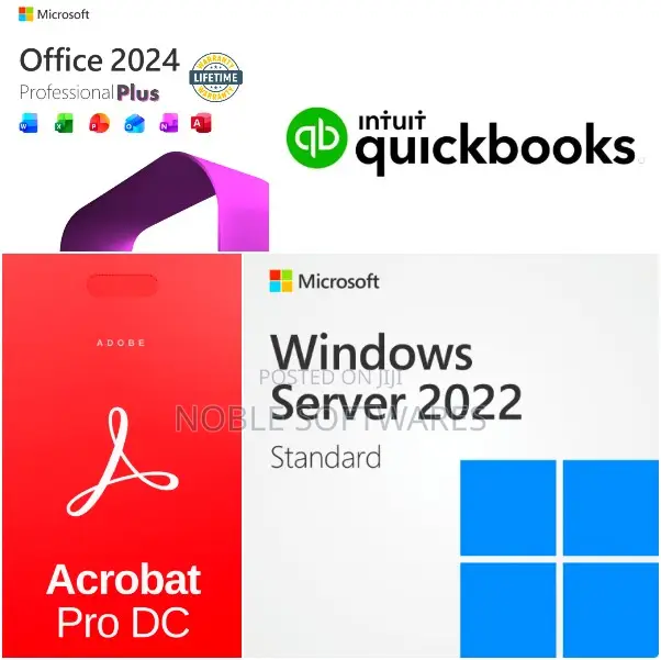 Windows Server 2022 Standard + MS Office 2024 + QuickBooks 2024 - 1