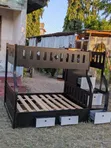 Double Decker Bed with Drawers and Ladder - 2
