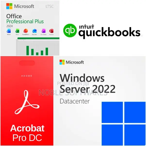 Windows Server 2022 Data Center + MS Office 2024 + QuickBooks 2024 - 1
