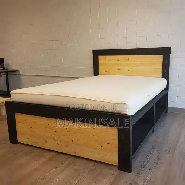 Wood-Mode Queen Bed Frame - Brand New - 1