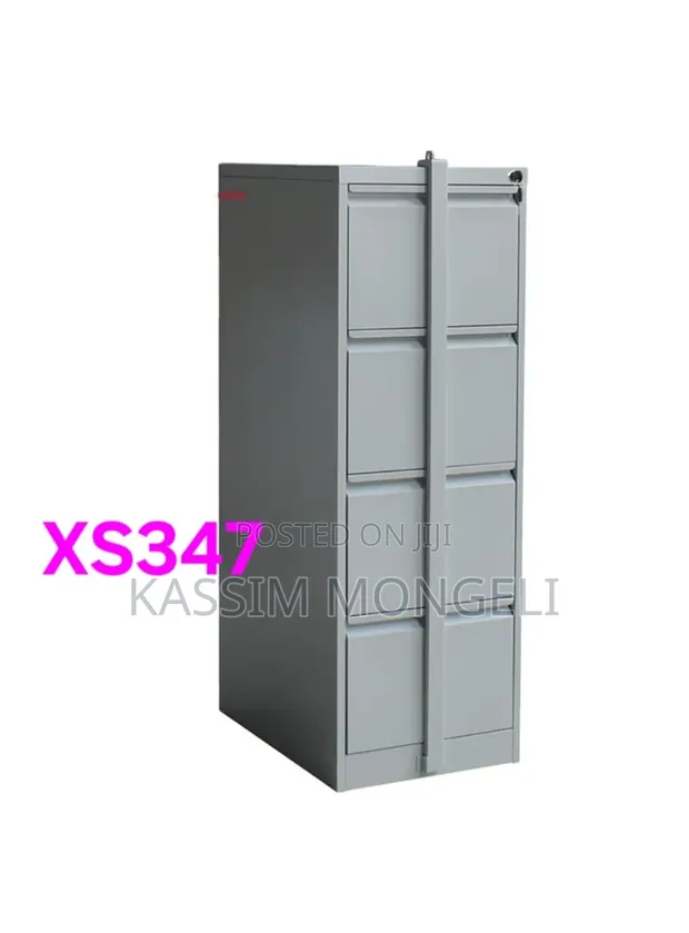 Zuo Modern File Cabinet - Silver, Brand New - 1