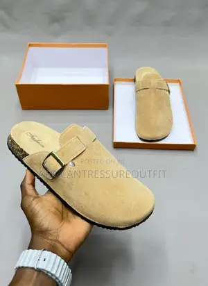 Dakine Suede Buckle Mules - Men's Size 40-45