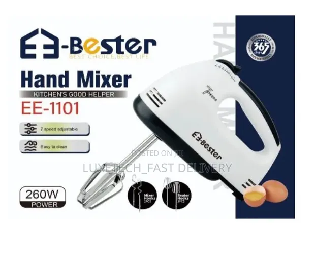 E-Bester EE-1101 Hand Mixer 260W - 1